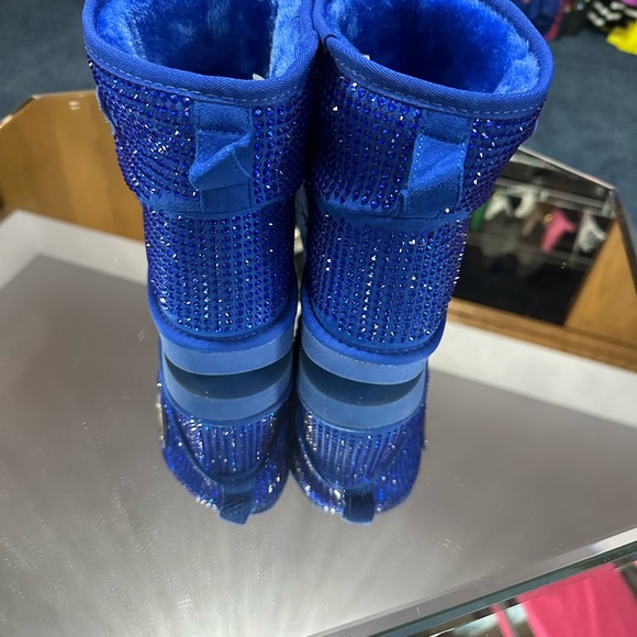Cape Robbin Blue Rhinestone Boots 11 never worn - Picture 2 of 7
